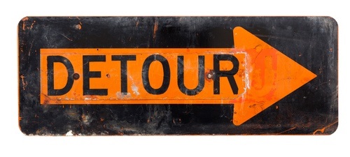 Detour Sign