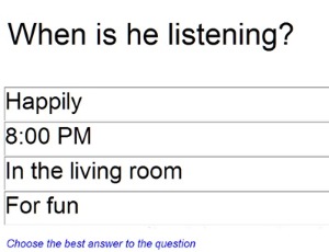 WH WHEN question example